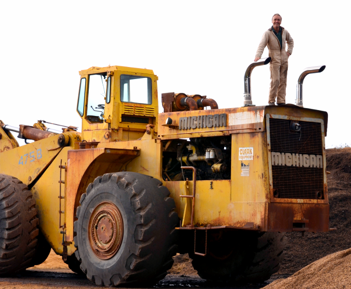 Man on Loader
